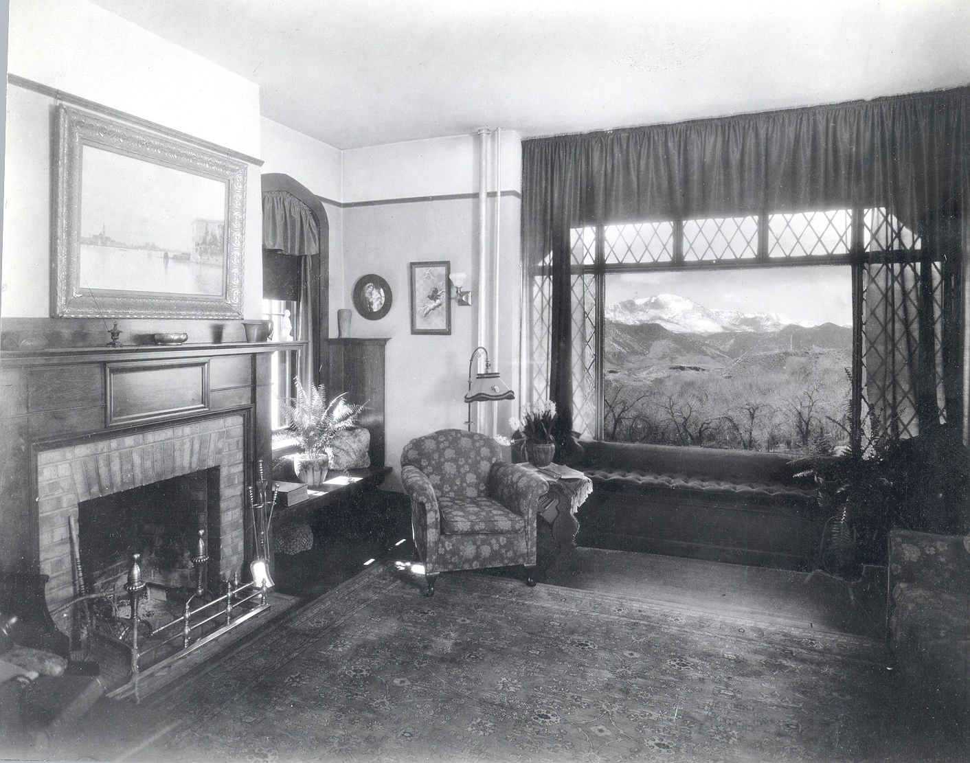 Bemis Hall Dean of Women's Apartment Early 1900's <span class="cc-gallery-credit"></span>